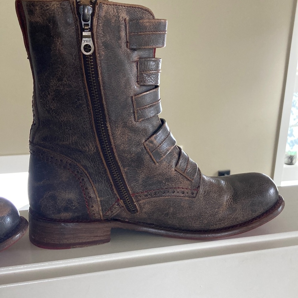 Bed Stu brown boots